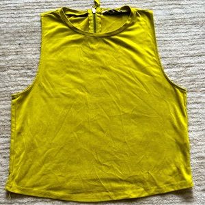 Zara Suede tank top